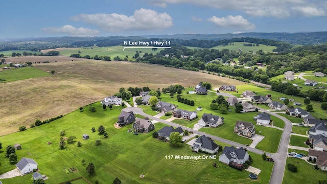 117 Windswept Dr NE, Cleveland, TN 37312 - overview of rural landscape