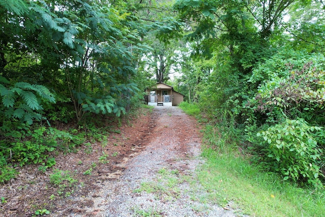 view of road