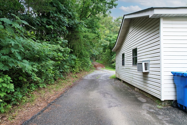 view of side of property