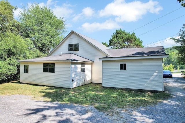 view of rear view of house