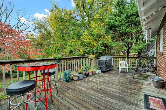 431 Highland Ave NW, Cleveland, TN 37311 - deck featuring area for grilling