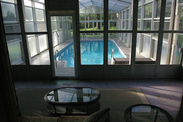 view of pool