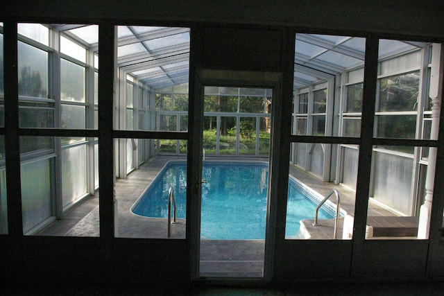 view of indoor pool