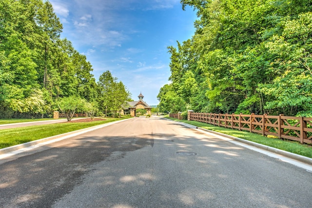 view of road