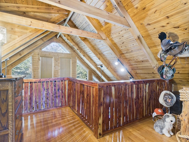 1150 Pin Hook Rd, Spring City, TN 37381 - bonus room with wood-type flooring, wooden ceiling, healthy amount of natural light, and wooden walls