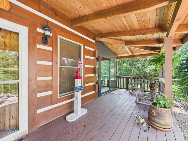 1150 Pin Hook Rd, Spring City, TN 37381 - view of wooden porch