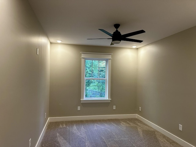 110 Dakota Dr NE, Cleveland, TN 37323 - carpeted empty room featuring baseboards and a ceiling fan
