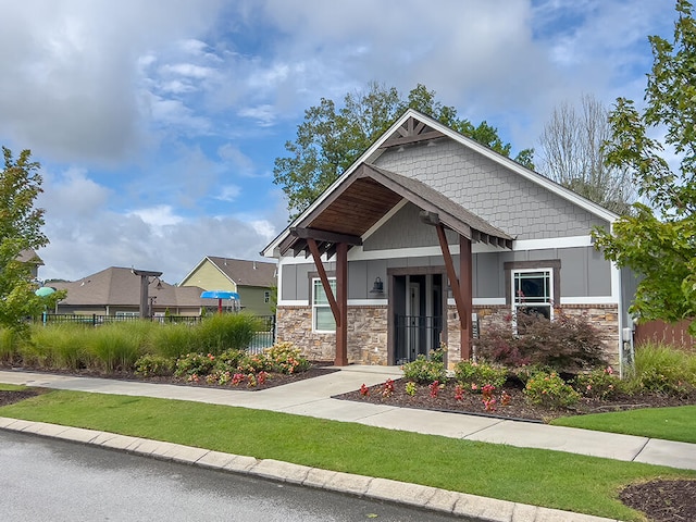 view of craftsman-style home