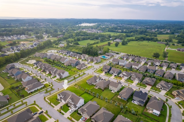 drone / aerial view