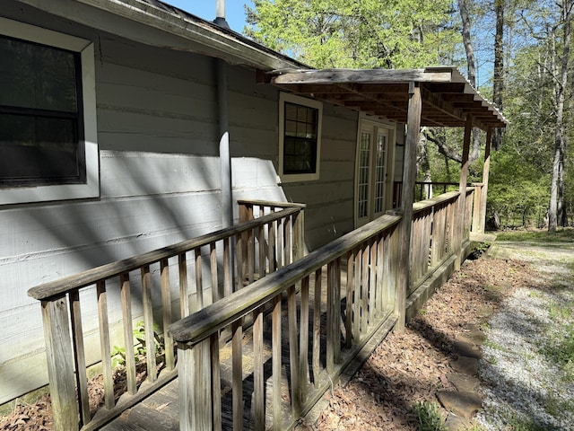 view of property exterior