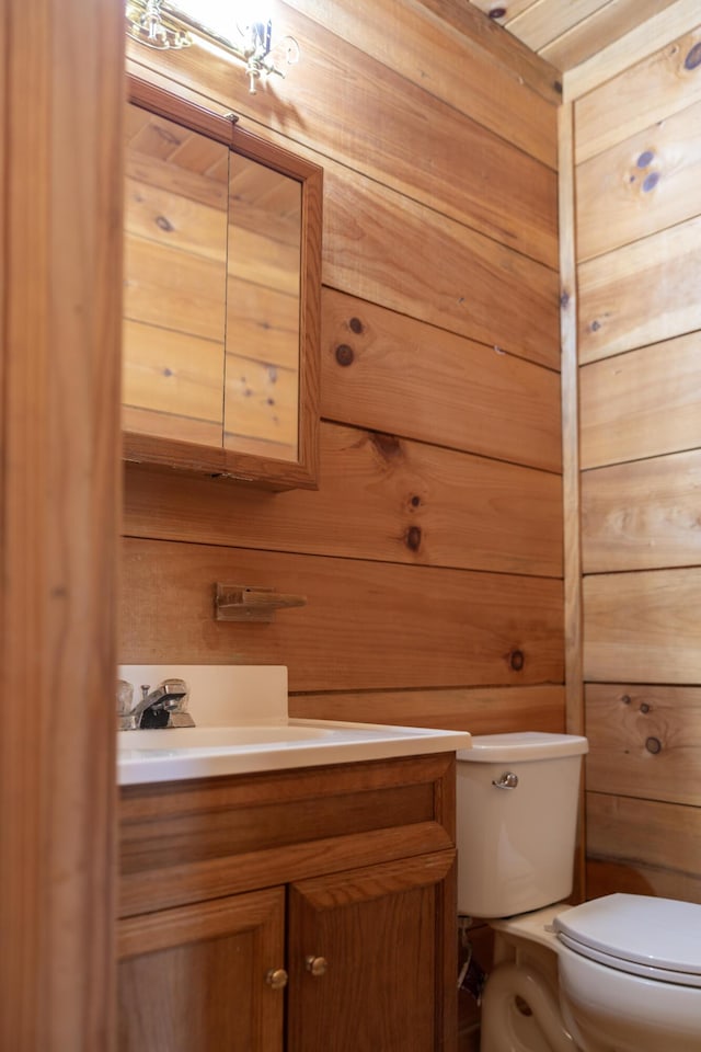 11249 Possum Trail Rd, Harrison, TN 37341 - half bathroom with toilet and vanity