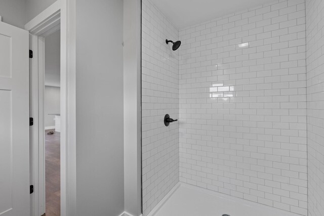 2517 No Pone Rd NW, Georgetown, TN 37336 - bathroom with a stall shower and baseboards