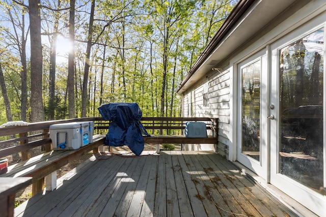view of deck