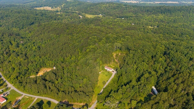 629 Mcdowell Ln, Decatur, TN 37322 - aerial view of property and surrounding area with a heavily wooded area
