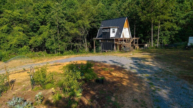 629 Mcdowell Ln, Decatur, TN 37322 - exterior space featuring a heavily wooded area