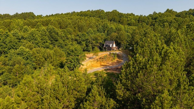 629 Mcdowell Ln, Decatur, TN 37322 - aerial view of property and surrounding area featuring a heavily wooded area