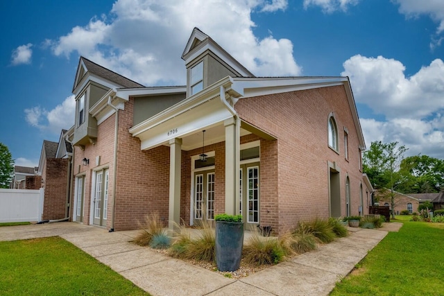 6706 Willow Trace Dr, Chattanooga, TN 37421 - view of property exterior featuring brick siding