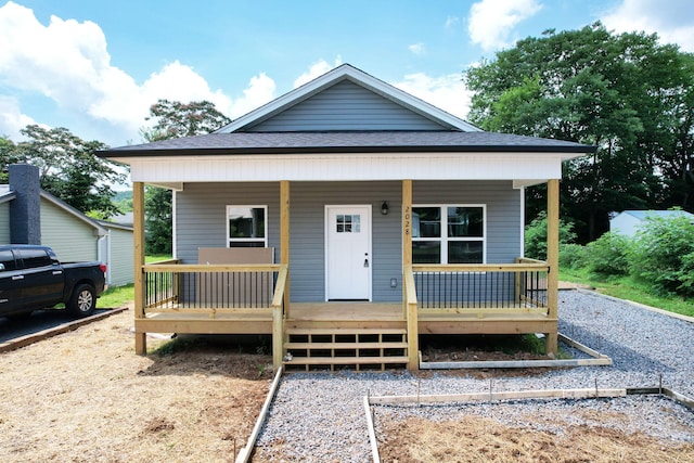 2028 Blythe Ave SE, Cleveland, TN 37311 - view of front of home featuring a shingled roof and a porch