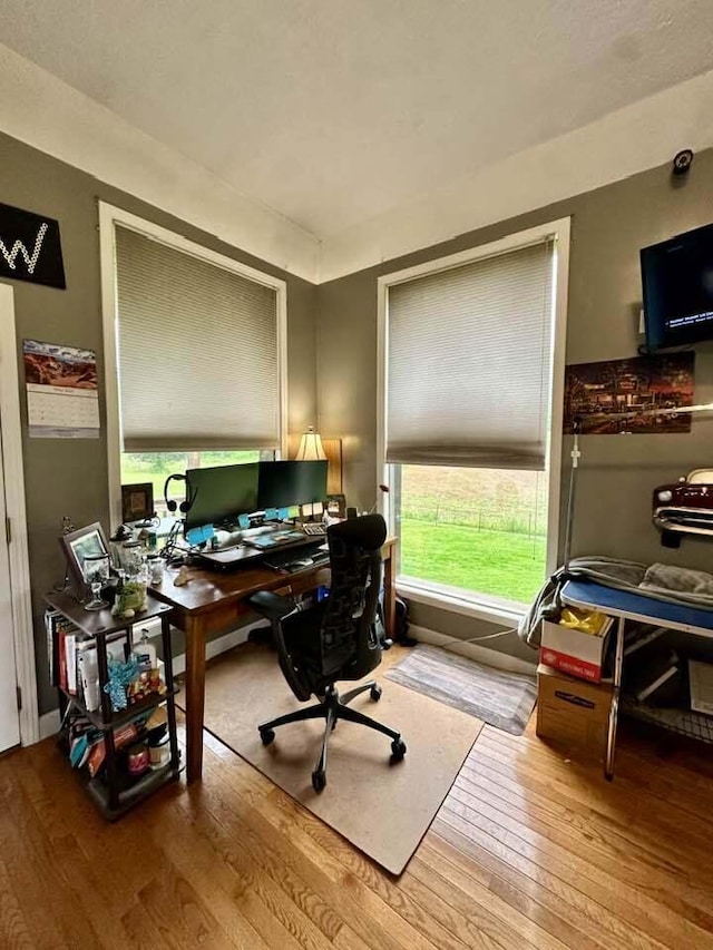 2996 Sugar Grove Valley Rd, Harriman, TN 37748 - office space with wood finished floors