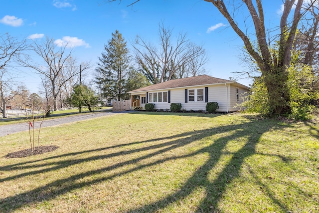 1704 Georgetown Rd NW, Cleveland, TN 37311 - view of front of house featuring a front lawn and driveway