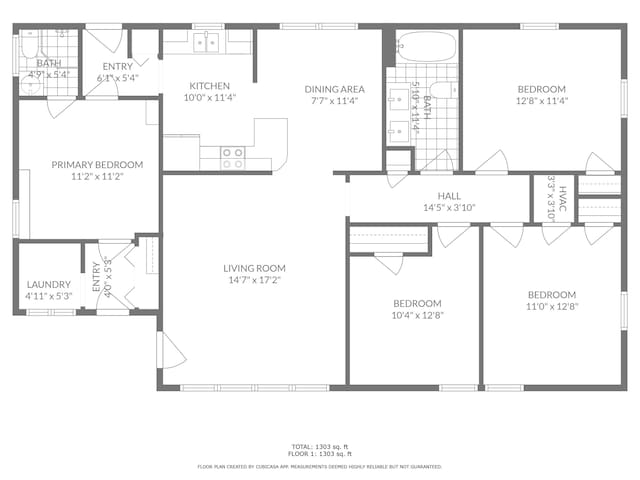 1704 Georgetown Rd NW, Cleveland, TN 37311 - view of layout