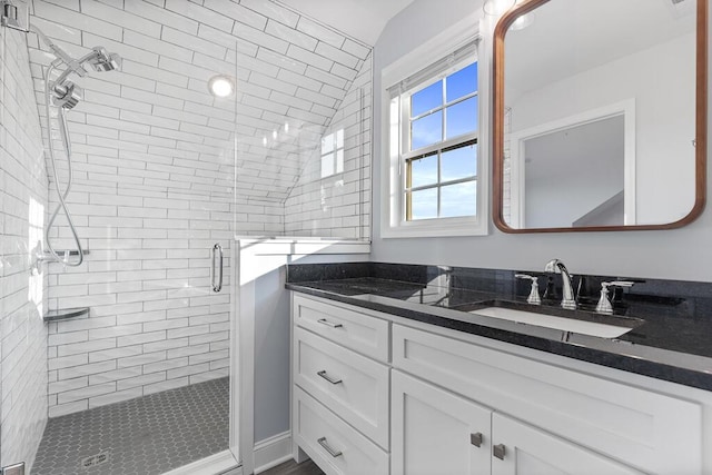 605 Westover Dr SW, Cleveland, TN 37311 - bathroom with a stall shower and vanity
