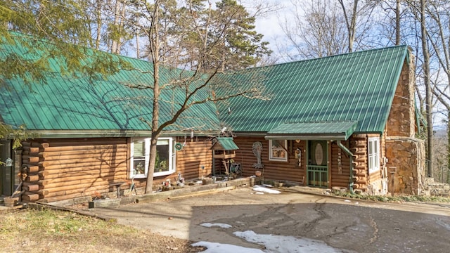 view of cabin