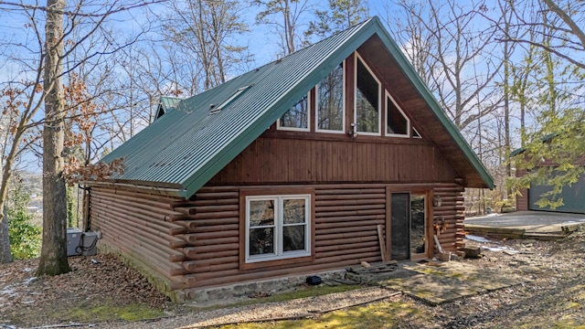 view of rear view of house