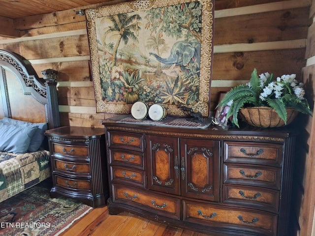125 Hiwassee Cir, Reliance, TN 37369 - detailed view of wood walls and wood finished floors