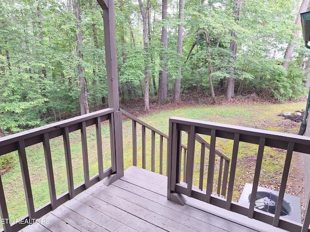 125 Hiwassee Cir, Reliance, TN 37369 - wooden deck with a yard