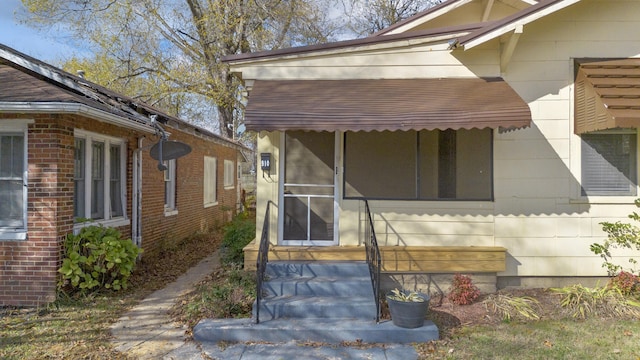 view of entrance to property