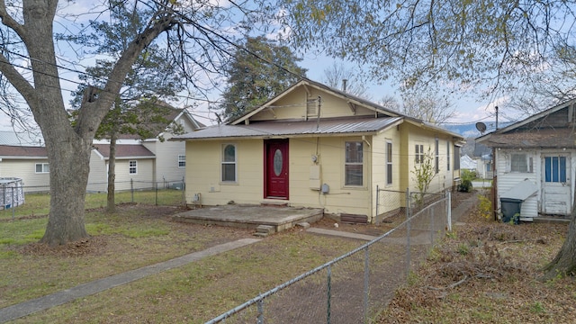 view of bungalow