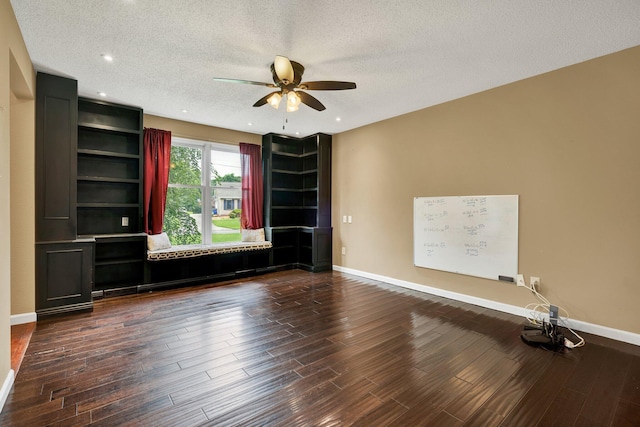 271 Hidden Oaks Trl NE, Cleveland, TN 37312 - unfurnished room featuring a ceiling fan, dark wood-style floors, and a textured ceiling