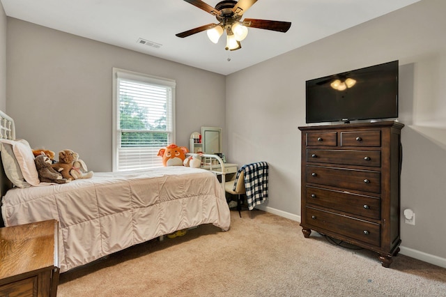 1851 Preservation Dr NE, Cleveland, TN 37323 - bedroom with light colored carpet, baseboards, and a ceiling fan