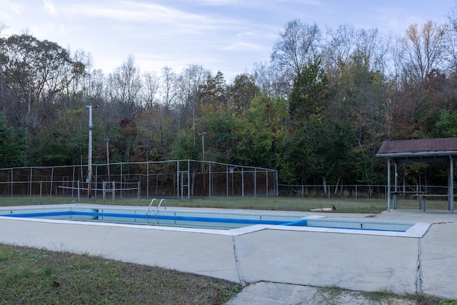 view of swimming pool