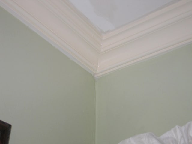 room details featuring crown molding