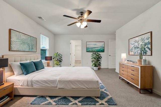 6026 Pearson Ln NW Unit 31, Cleveland, TN 37312 - bedroom featuring light carpet, baseboards, and ceiling fan