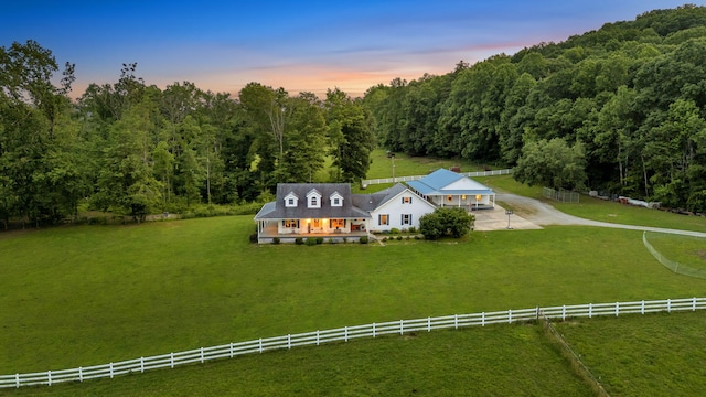 596 Clifty Creek Rd, Oakdale, TN 37829 - view of subject property featuring a heavily wooded area