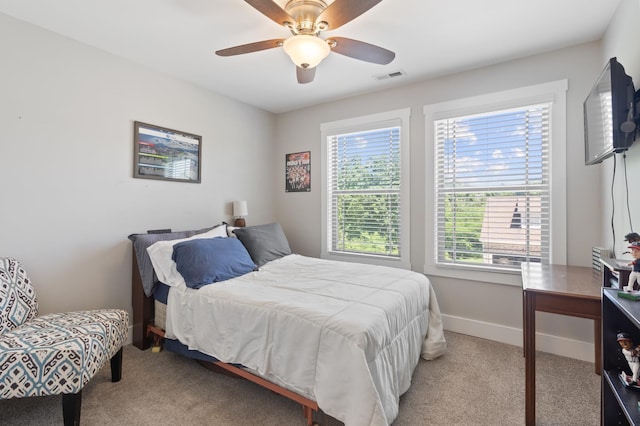 131 Winesap Way SW, Cleveland, TN 37311 - carpeted bedroom with multiple windows, baseboards, and a ceiling fan
