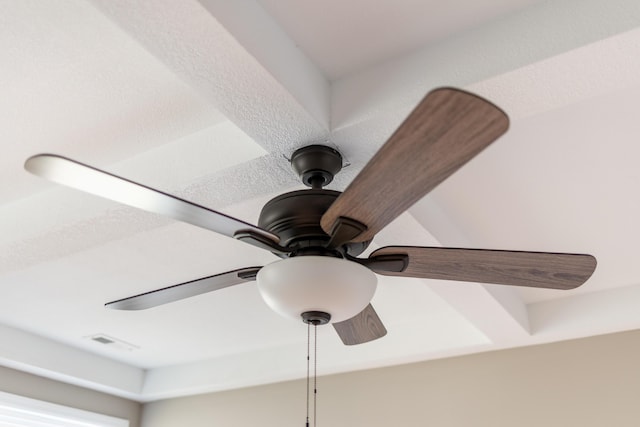 room details with ceiling fan