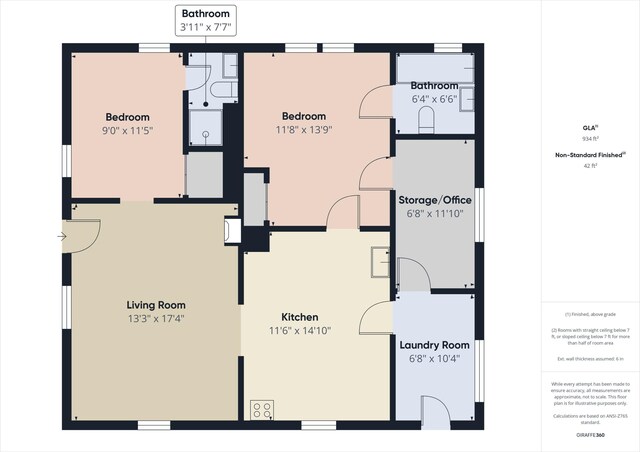 174 E Jackson Ave, Spring City, TN 37381 - property floor plan