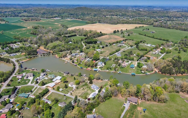 131 Corntassel Shrs, Vonore, TN 37885 - birds eye view of property with a rural view and a water view