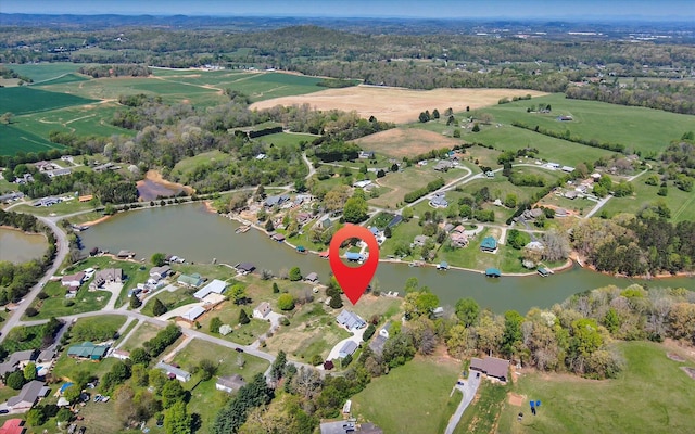 131 Corntassel Shrs, Vonore, TN 37885 - drone / aerial view with a rural view and a water view