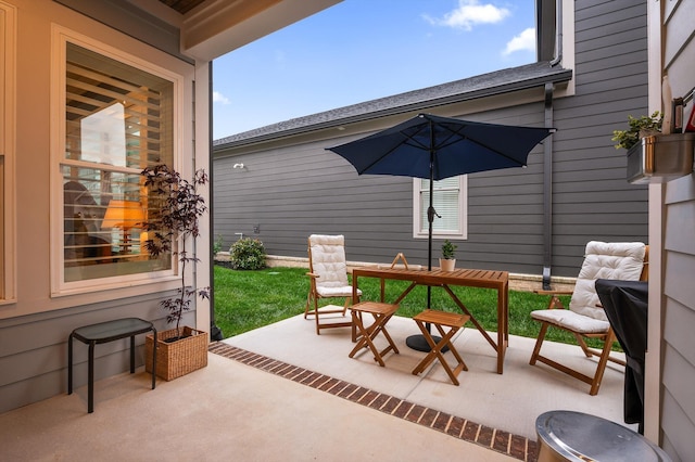 view of patio / terrace