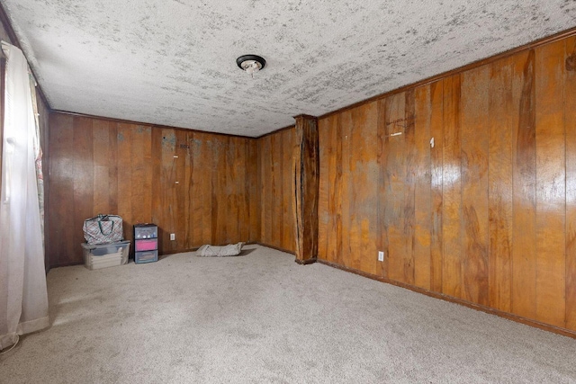 608 Parkview Dr, Chattanooga, TN 37411 - unfurnished room with carpet flooring and wood walls