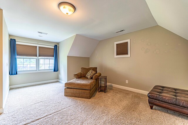 2734 Kensington Park Trl NW, Cleveland, TN 37312 - sitting room with carpet floors, lofted ceiling, and baseboards