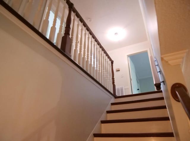 3611 Sourwood Trl NW, Cleveland, TN 37312 - staircase with crown molding