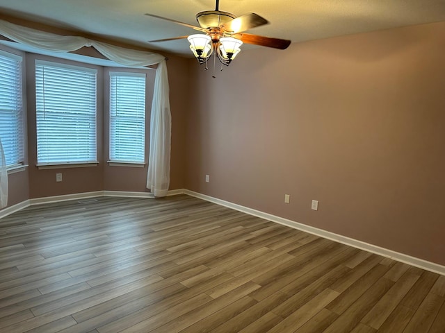 740 Grassy Branch Rd, Dayton, TN 37321 - unfurnished room featuring ceiling fan and wood finished floors