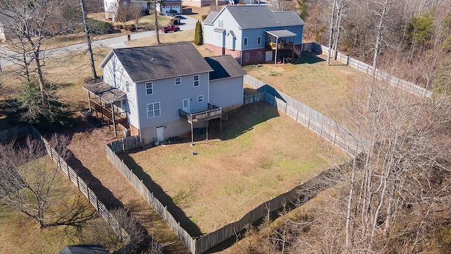 123 Carson Pl, Clinton, TN 37716 - aerial view of property and surrounding area
