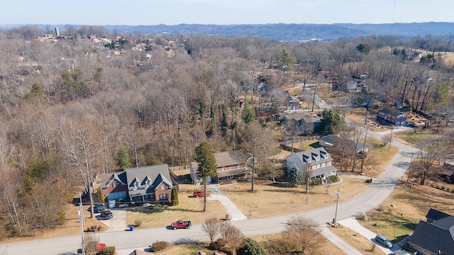 123 Carson Pl, Clinton, TN 37716 - aerial view of residential area featuring a forest
